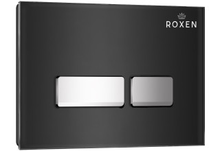 Комплект инсталляции Roxen StounFix Slim 643669 клавиша черная