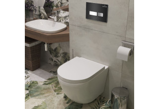 Комплект инсталляции Roxen StounFix Slim 643669 клавиша черная