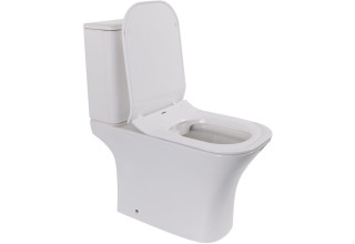 Напольный унитаз CeruttiSpa Vettore 34,5x66,5 безободковый SoftClose