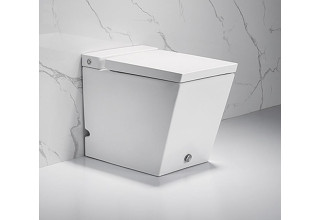 Приставной унитаз CeruttiSpa Sila 36x56,5 с импульсным смывом SoftClose Приставной унитаз CeruttiSpa Sila 36x56,5 с импульсным смывом SoftClose