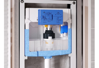 Промокомплект: инсталляция с унитазом Ideal Standard Tesi Aquablade + кнопка Oleas M2 хром S0079R0121AA