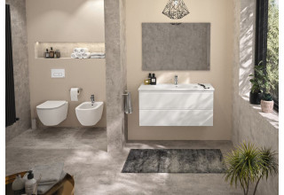 Промокомплект: инсталляция с унитазом Ideal Standard Tesi Aquablade + кнопка Oleas M2 хром S0079R0121AA