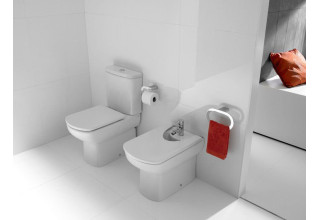 Унитаз напольный Roca Dama Senso Compacto 342519000 + 34151B000 без крышки