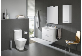 Унитаз напольный Roca The Gap 342477000 + 341471000 + 801470004  с баком и крышкой