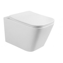 Унитаз подвесной Esbano Gartez W 34,5x51 SoftClose белый глянец