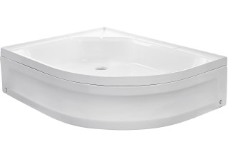 Душевая кабина River NARA Б/К 100/70/24 МТ L 100x70 без крыши, левая, стекла матовые, профиль матовый хром