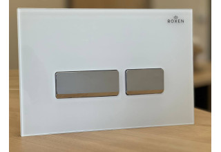 Инсталляция Roxen StounFix Slim 710200 с клавишей смыва Glass 430280W