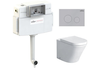 Комплект инсталляции и унитаза 4 в 1 Lavinia Boho Relfix Biore 77060235(cостоит из 33040040, 38020010, 380502MC)