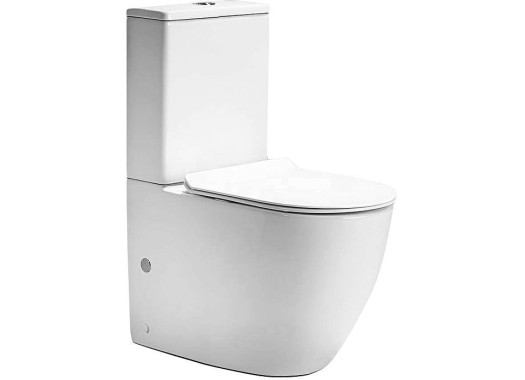 Напольный унитаз CeruttiSpa Sella 36x63 безободковый SoftClose