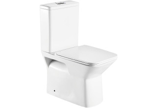 Унитаз напольный Welt-Wasser ZINNBACH 001 GL-WT белый