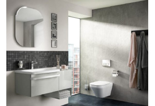 Унитаз подвесной Ideal Standard Tonic II Rimless K316501 безободковый со скрытым креплением и крышкой микролифт