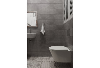 Унитаз подвесной Lavinia Boho Biore Compacto Rimless 330402CR безободковый SoftClose