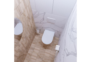 Унитаз подвесной Lavinia Boho Biore Compacto Rimless 330402CR безободковый SoftClose