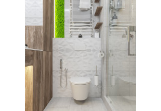 Унитаз подвесной Lavinia Boho Biore Compacto Rimless 330402CR безободковый SoftClose