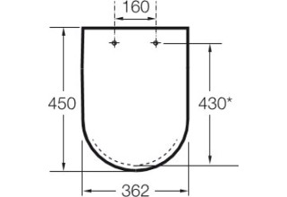 Унитаз подвесной Roca Meridian-N 34624L000 + 8012A2004 с пневмокрышкой
