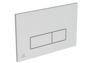 Унитаз подвесной с инсталляцией Ideal Standard Tesi Aquablade + Oleas M2 / S0079R0121JG (кнопка матовый хром)