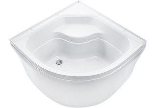 Душевая кабина River DUNAY XL 100/44 TH 100x100  стекла тонированные, профиль матовый хром