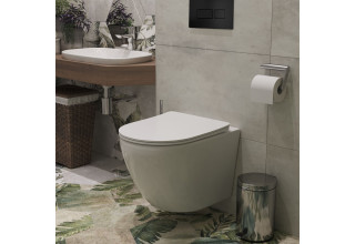 Инсталляция Roxen StounFix Slim 710200 с клавишей смыва Caspia 410280B