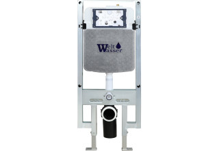 Комплект Welt-Wasser AMBERG 497 ST + MERZBACH 004 GL-WT + AMBERG RD-WT с белой клавишей