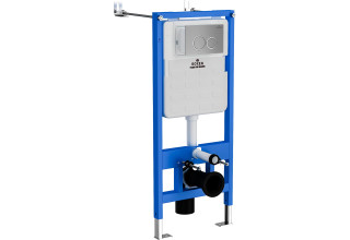 Комплект инсталляции Roxen StounFix Slim 530473 6в1 клавиша хром