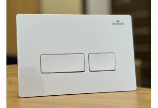 Комплект инсталляции Roxen StounFix Slim 569295 клавиша белый глянцевый