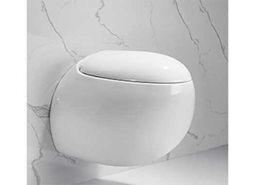 Подвесной унитаз CeruttiSpa Uovo Aria B-2301 41x58,5 безободковый SoftClose Подвесной унитаз CeruttiSpa Uovo Aria B-2301 41x58,5 безободковый SoftClose