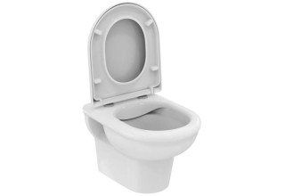 Подвесной унитаз Ideal Standard Exacto Rimless R002601 с сиденьем SoftClose