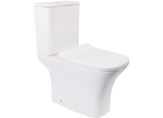 Унитаз-компакт CeruttiSpa VETTORE MW CT9240 66,5x34,5 сиденье Duroplast, микролифт, белый матовый Унитаз-компакт CeruttiSpa VETTORE MW CT9240 66,5x34,5 сиденье Duroplast, микролифт, белый матовый