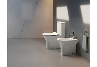 Унитаз-компакт CeruttiSpa VETTORE MW CT9240 66,5x34,5 сиденье Duroplast, микролифт, белый матовый