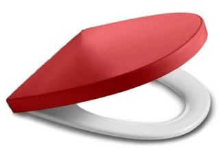 Унитаз напольный Roca Khroma 342657000 + 801652F3T с пневмокрышкой (красный)