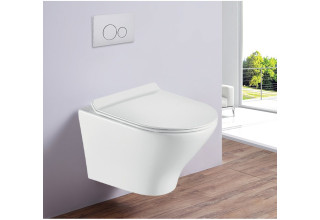 Унитаз подвесной Esbano Aster W 49,5x36,5 сиденье Duroplast с микролифтом Унитаз подвесной Esbano Aster W 49,5x36,5 сиденье Duroplast с микролифтом