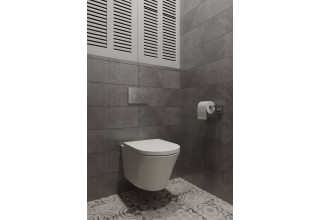 Унитаз подвесной Lavinia Boho Biore Rimless 3304003R безободковый SoftClose