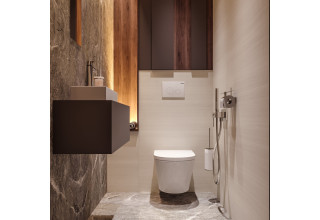 Унитаз подвесной Lavinia Boho Biore Rimless 3304003R безободковый SoftClose