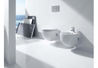 Унитаз подвесной Roca Meridian-N Compact 346248000 + 8012AC004 с пневмокрышкой