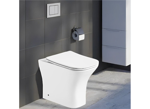 Унитаз приставной CeruttiSpa VETTORE F 34x52 безободковый SoftClose