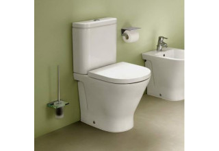 Чаша напольного унитаза Roca The Gap Round 60x37 A3420N7000 сиденье Duroplast, SoftClose