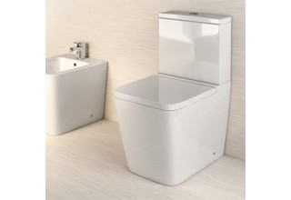 Чаша унитаза напольного Roca Inspira Square 342537000