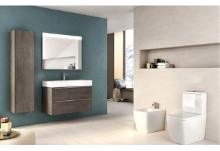 Чаша унитаза напольного Roca Inspira Square 342537000