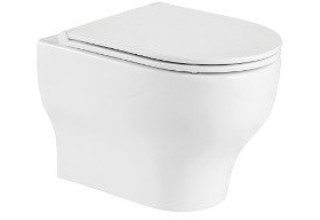 Комплект Welt-Wasser AMBERG 350 ST + ERLENBACH 004 GL-WT + AMBERG RD-MT CR с клавишей хром матовый