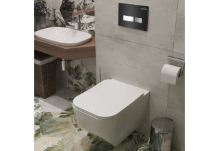 Комплект инсталляции Roxen StounFix Slim 649644 клавиша черная