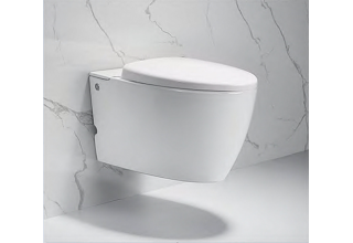 Подвесной унитаз CeruttiSpa Kanin Aria C-375C 38,5x59,5 с инсталляцией с импульсным смывом SoftClose