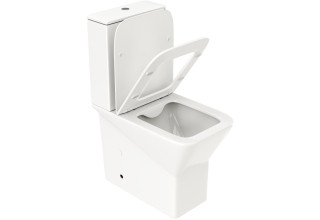 Унитаз напольный CeruttiSpa ELLERO 38,0x60,0 безободковый SoftClose