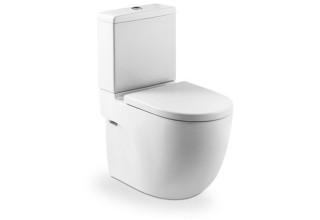 Унитаз напольный Roca Meridian-N 342248000 + 8012AB004 без бачка с крышкой