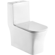 Унитаз напольный Welt-Wasser GLANBACH 001 GL-WT 36,5x67 безободковый белый глянец SoftClose Унитаз напольный Welt-Wasser GLANBACH 001 GL-WT 36,5x67 безободковый белый глянец SoftClose