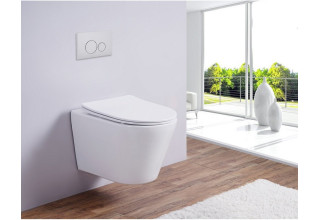 Унитаз подвесной Esbano Clavel W 37x49 белый глянец Унитаз подвесной Esbano Clavel W 37x49 белый глянец