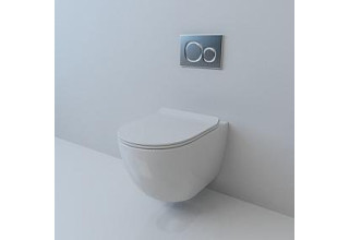 Унитаз подвесной Esbano Clavel W 37x49 белый глянец