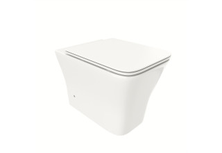 Унитаз приставной CeruttiSpa MARMOLADA F CT8906 55,5x36,5 сиденье Duroplast, микролифт