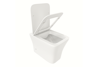 Унитаз приставной CeruttiSpa MARMOLADA F CT8906 55,5x36,5 сиденье Duroplast, микролифт