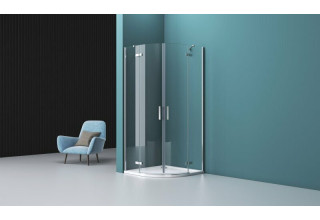 Душевой уголок BelBagno KRAFT-R-2-90-C-Cr