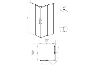 Душевой уголок Grossman GR-3100